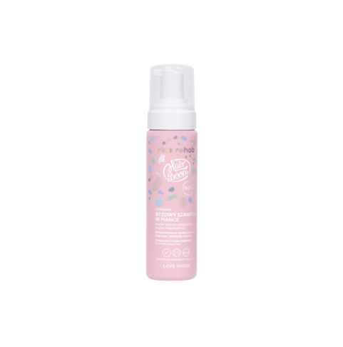 BIELENDA HairBoom Rice Rehab fermenteeritud riisiveega šampoon tundlikule peanahale, 400ml