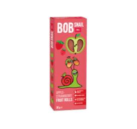 BOB SNAIL Õuna ja maasika puuviljarull, 30g
