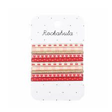 ROCKAHULA Very cherry laste juuksekummid, 10 tk