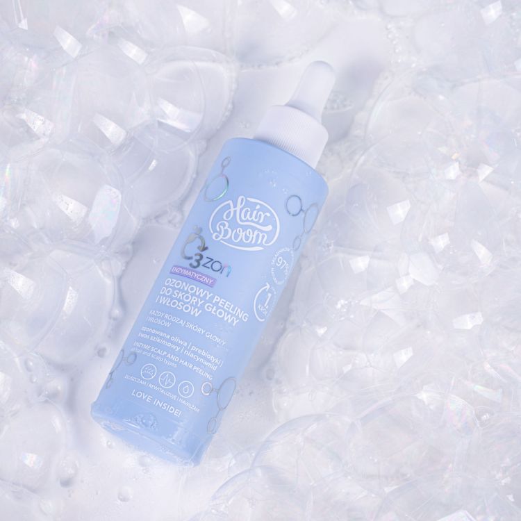 BIELENDA HairBoom O3ZON ensümaatiline osoonkoorija peanahale ja juustele, 100ml - Image 3