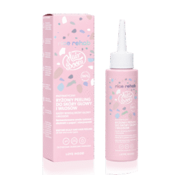BIELENDA HairBoom Rice Rehab looduslik ensümaatiline riisikoorija juuste sügavpuhastuseks, 100ml