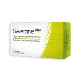 SWETANE DUO liigse higistamise vähendamiseks, 30tk