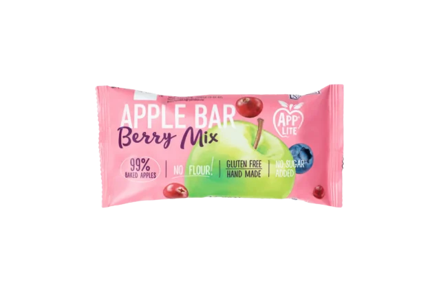 APPLITE Õuna batoon marjadega, 35g