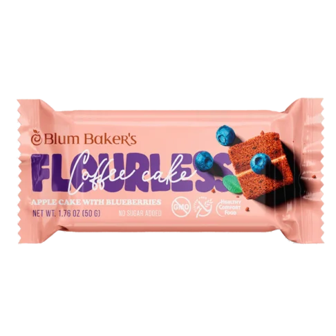 BLUM BAKER'S Õuna batoon mustikaga, 50g