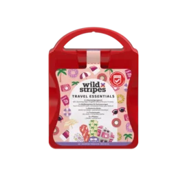 WILD STRIPES Travel Essentials esmaabikomplekt reisimiseks