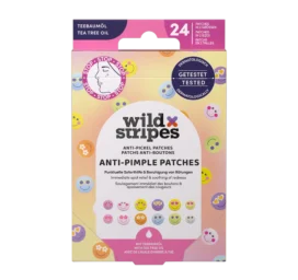 WILD STRIPES Smile Stop vistrikuvastased plaastrid teepuuõliga, 20tk