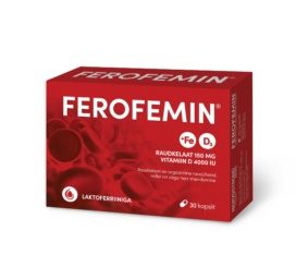 Ferofemin®+D Rauakompleks D-vitamiiniga, 30tk