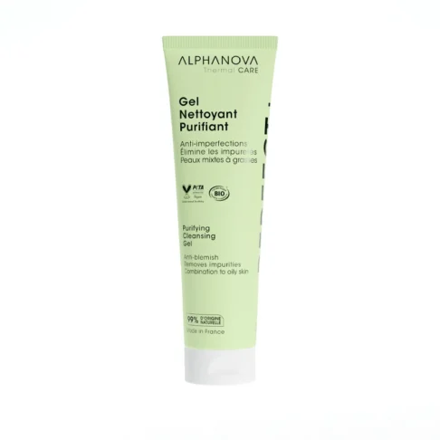 ALPHANOVA Perfect+ puhastav geel rasusele nahale merevaikhappe ja tsink PCA'ga, 150ml