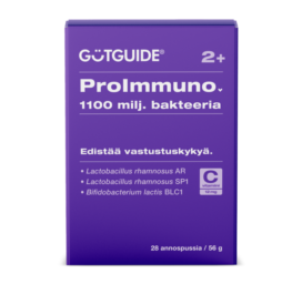 GÜTGUIDE ProImmuno 1100 bakt. immuunsüsteemi tugi lastele sügis- ja talveperioodil, 20tk
