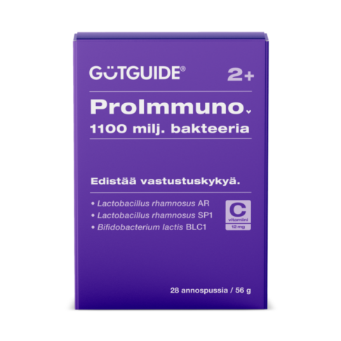 GÜTGUIDE ProImmuno 1100 bakt. immuunsüsteemi tugi lastele sügis- ja talveperioodil, 20tk