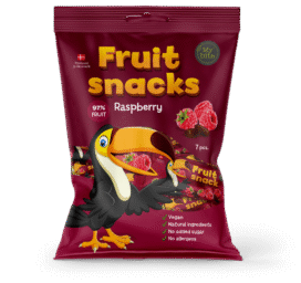 MYBITE Vaarika puuviljasnäkid, 100g