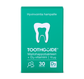 GÜTGUIDE Toothguide närimistabletid toetab suu tervist sobib ka lastele 3+, 30tk