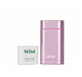 WILD Pulkdeodorant koos ümbrisega Cherry Blossom Pink Case, 40g