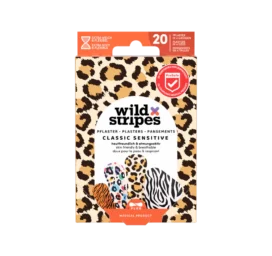 WILD STRIPES Classic Sensitive Animal lõbusad ja nahasõbralikud plaastrid tundlikule nahale, 20tk