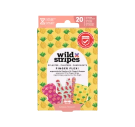 WILD STRIPES Finger Flexi venivad plaastrid sõrmedele ja sõrmeotstele, 20tk
