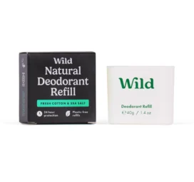 WILD Taastäide deodorandile, Fresh Cotton & Sea Salt