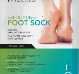 IDC INSTITUTE Exfoliating Foot Sock Koorivad ja niisutavad jalasokid, 1paar