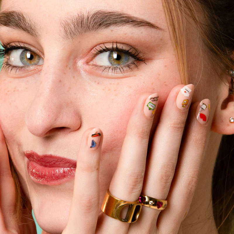 OMY küünekleebised lastele PARIS, 120tk - Image 3