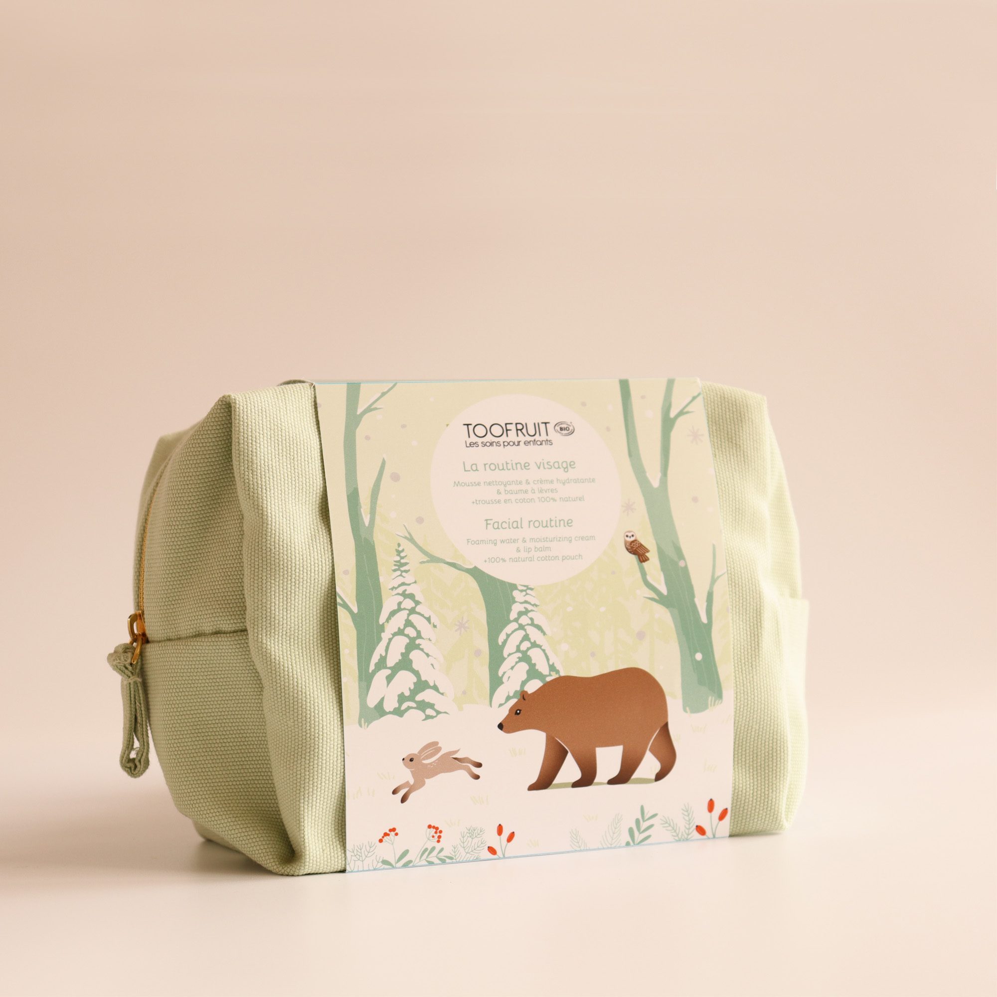 TOOFRUIT Jõulukomplekt Facial Routine näopesuvahu, kehakreemi ja huulepalsamiga - Image 8