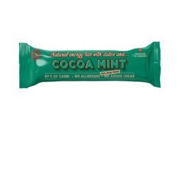 MYBITE Energiabatoon Cocoa Mint, 40g