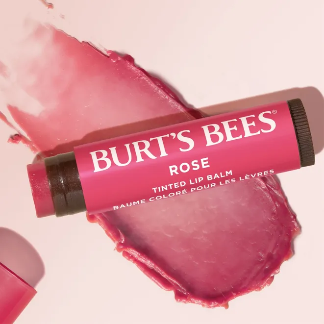 Burt's Bees Tooniv huulepalsam, Rose - Image 2