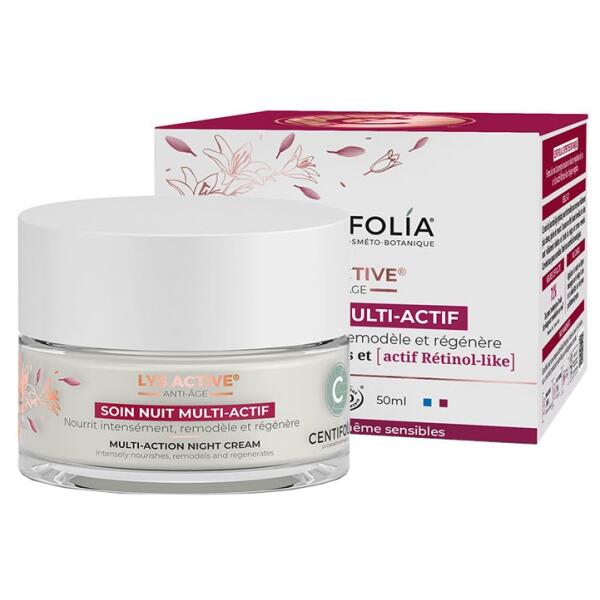 CENTIFOLIA Lys Active® Mitmetoimeline näokreem niisutab, toidab ja pinguldab nahka, 50ml