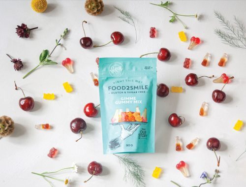 FOOD2SMILE Suhkruvabad kummikommid Gimme Gummy mix, 90g - Image 4