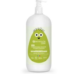 CENTIFOLIA KIDS orgaaniline 2in1 niisutav dušigeel & šampoon aloe veraga õunalõhnaline, 500ml