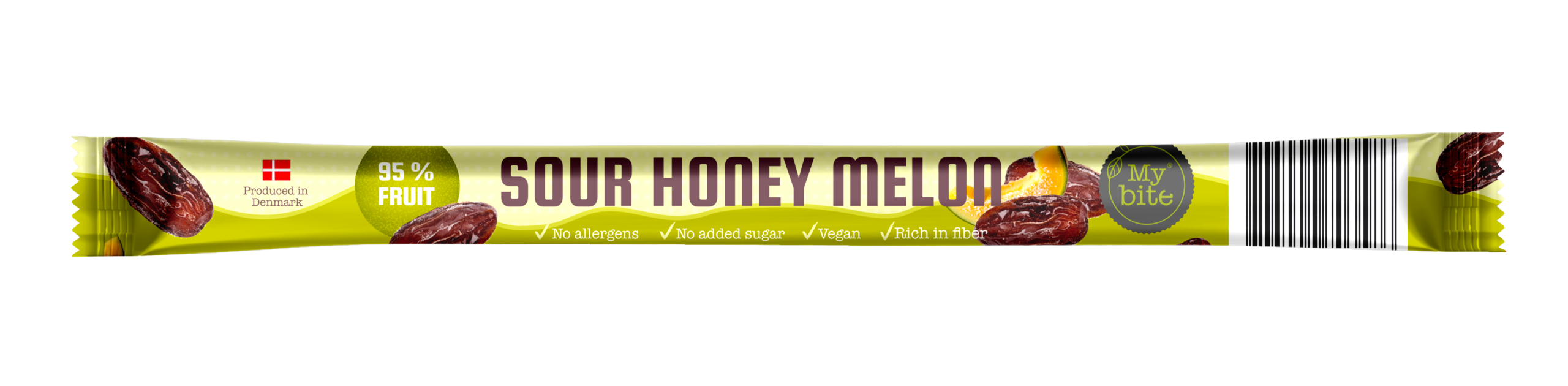 MYBITE Puuviljapulk Sour Honey Melon, 30g