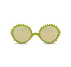 KIETLA kruvideta ja 100% purunematu raamiga kõrge UVA ning UVB kaitsega polariseeritud LILL päikeseprillid lastele 0-1 eluaastat, toon OLIVE