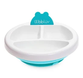 BBLÜV Platö tugeva iminapaga soojahoidev sektoritega toidutaldrik, toon Aqua