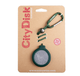 EXTRAWIZE CityDisk helkur riietele ja kottidele, toon ROHELINE