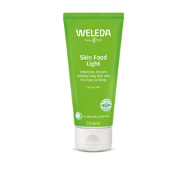 WELEDA Skin Food light nahakreem orgaanilise päevalilleseemneõli, aedkannikese-, kummeli- ja saialille ekstraktiga, 75ml