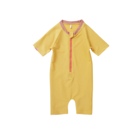 GRASS & AIR Okerkollane soonik-kootud laste ujumiskostüüm 12/18