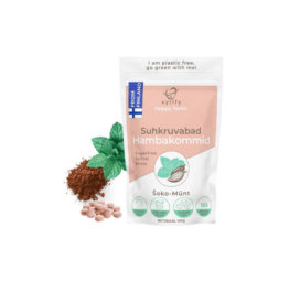 HAPPY TEETH Ksülitooliga šoko-mündimaitselised hambakommid, 170tk