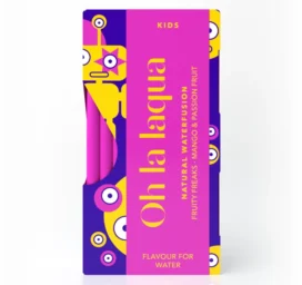 OH LA LAQUA Maitseveeessents ilma suhkru ja magusaineta Fruit Mango & Passion, 10tk