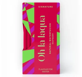 OH LA LAQUA Maitseveeessents ilma suhkru ja magusaineta Vaarikas, 10tk