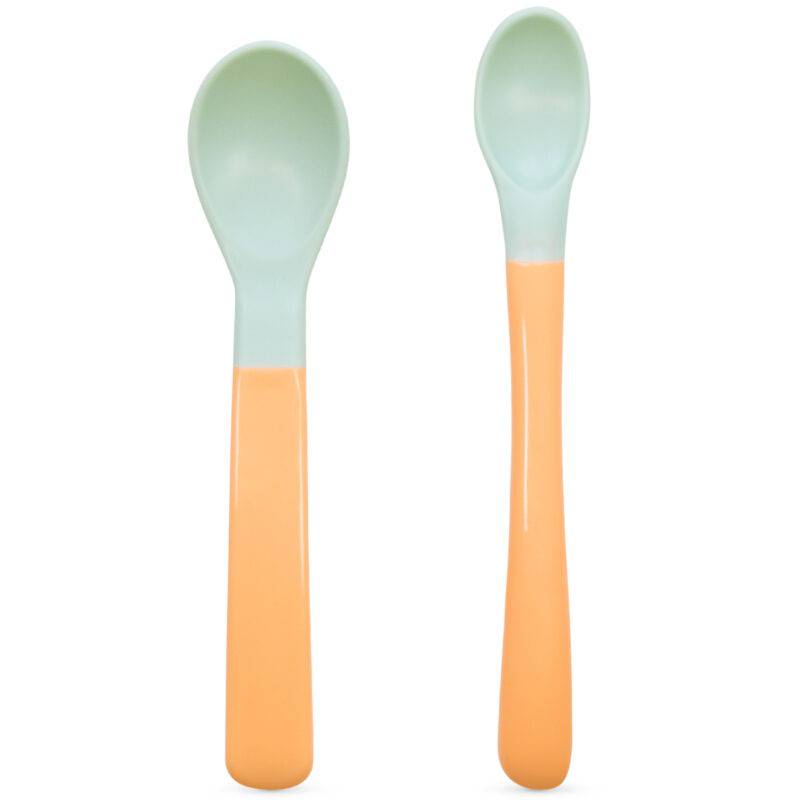 BABOO pehme otsaga lusikad Peachy Keen 4+ kuud, 2tk