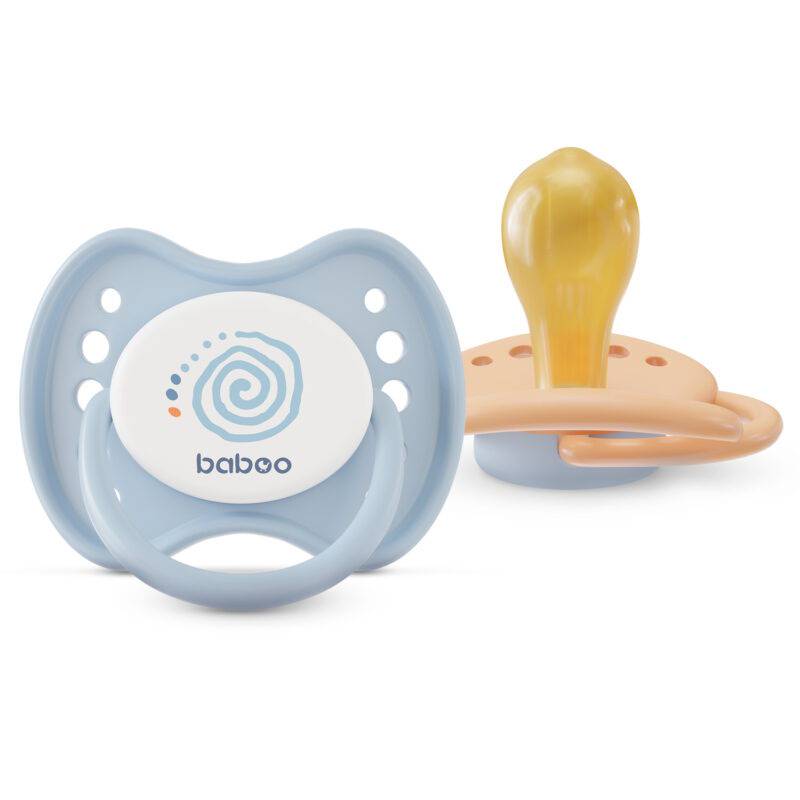 BABOO Calmy lateksist ümmargune lutt Blue Haze 6+ kuud, 2 tk - Image 4