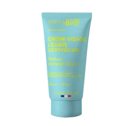 BORN TO BIO Niisutav ja rahustav näokreem mandlipiima ja argaaniaekstraktiga, 50ml