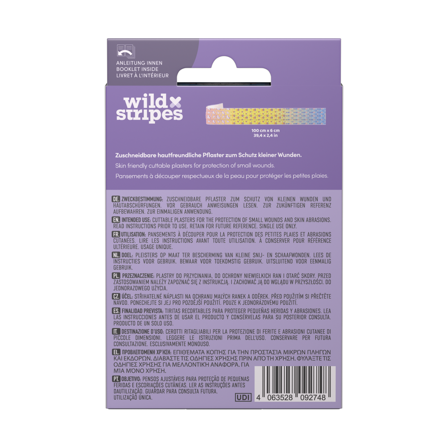 WILD STRIPES Kids Fantasy plaastrirull 1 m - Image 5