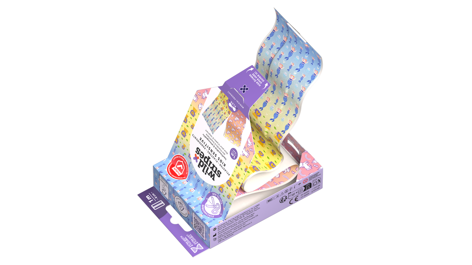 WILD STRIPES Kids Fantasy plaastrirull 1 m - Image 8