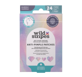WILD STRIPES Anti-Pimple Patches Diamond Recover plaastrid saialilleekstrakti ja hüdrokolloidmaterjaliga, 24tk