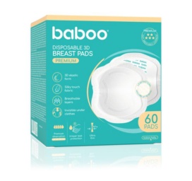 BABOO PREMIUM rinnapadjad imetamise ajaks, 60tk