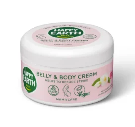 HAPPY EARTH Mama Care kõhu- ja kehakreem, 200 ml