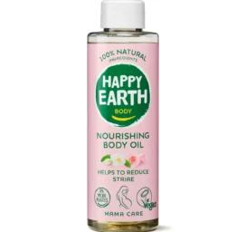 HAPPY EARTH Mama Care 100% looduslik ja toitev kehaõli, 150ml
