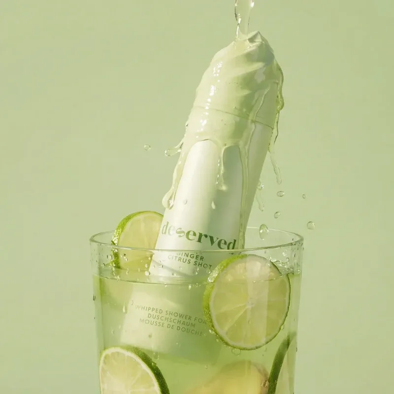 DESERVED Õhuline dušivaht Ginger Citrus Shot, 250ml - Pilt 16