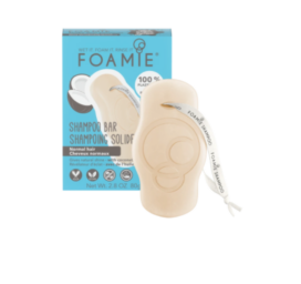 FOAMIE Shake Your Coconuts kookosõli ja nisuproteiinidega tahke šampoon normaalsetele juustele, 80 gr
