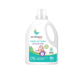 ECOLUNES Friendly Organic lavendlilõhnaline pesupehmendaja beebidele ja allergikutele, 1000 ml