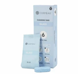 COSMEAU Lõhnavaba puhastustablett klaaspindade puhastamiseks Glass, 6tk